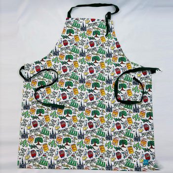 Cafe du Monde Collage Apron